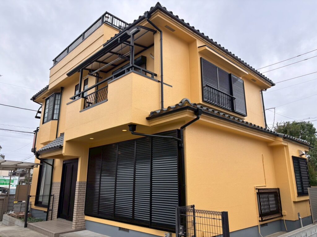 戸建て全体写真施工後
